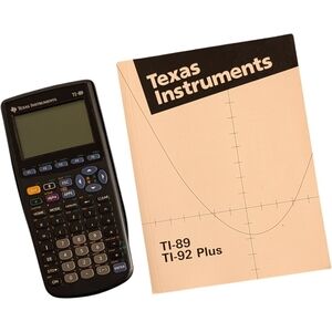 Texas Instruments TI-89 Graphing Calculator with Guide